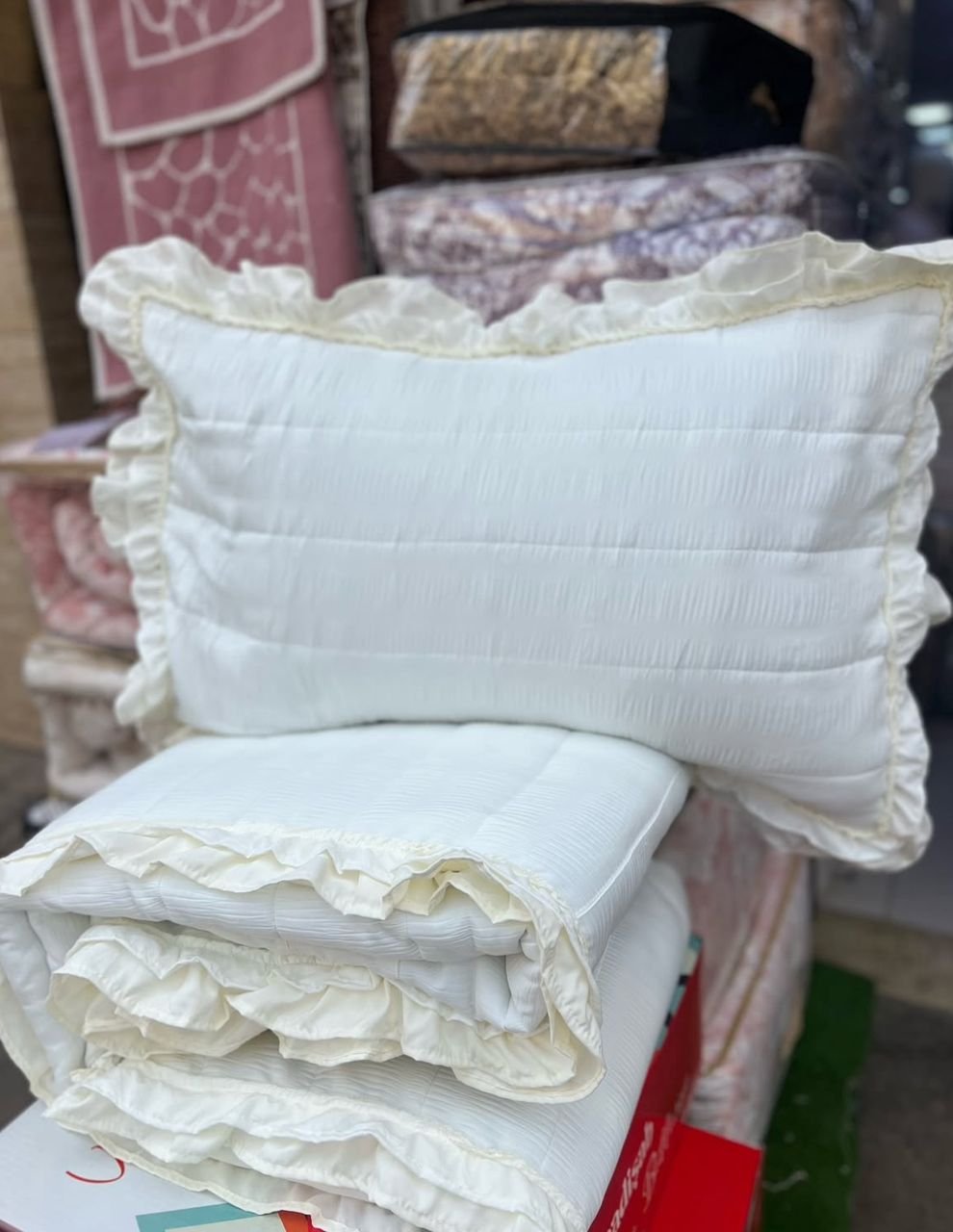 COUVRE LIT BOUTI 3 PIECE 230 250 CM - الصورة 5