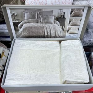 Ensemble Couvre lit de luxe 6 pièces 👰‍♀️🤵‍♂️ Haut de gamme 🧵 .