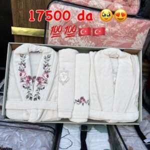 SORTIE DE BAIN DUO 6 PIECE COTTON